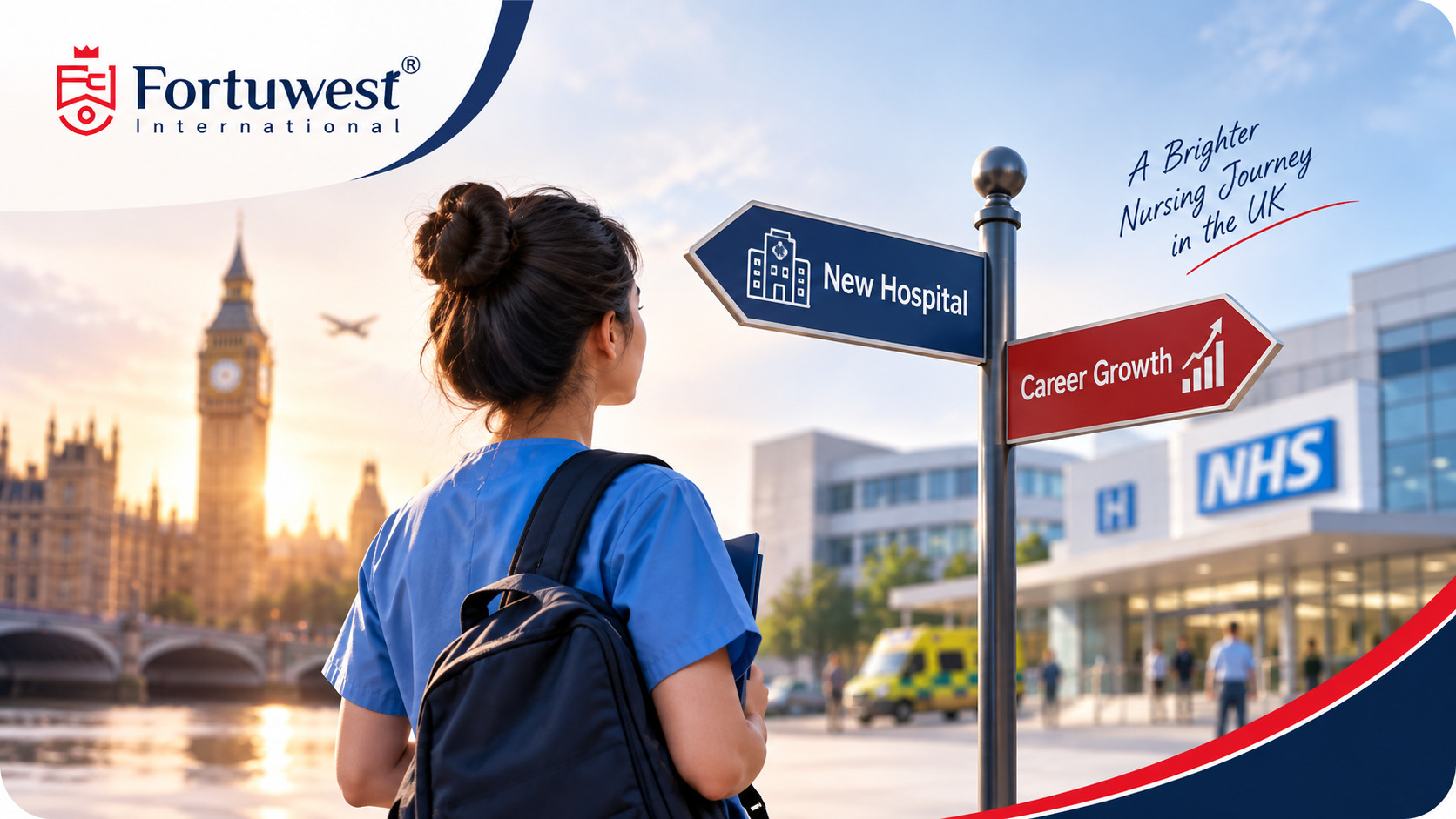 International nurse changing hospitals after coming to the UK